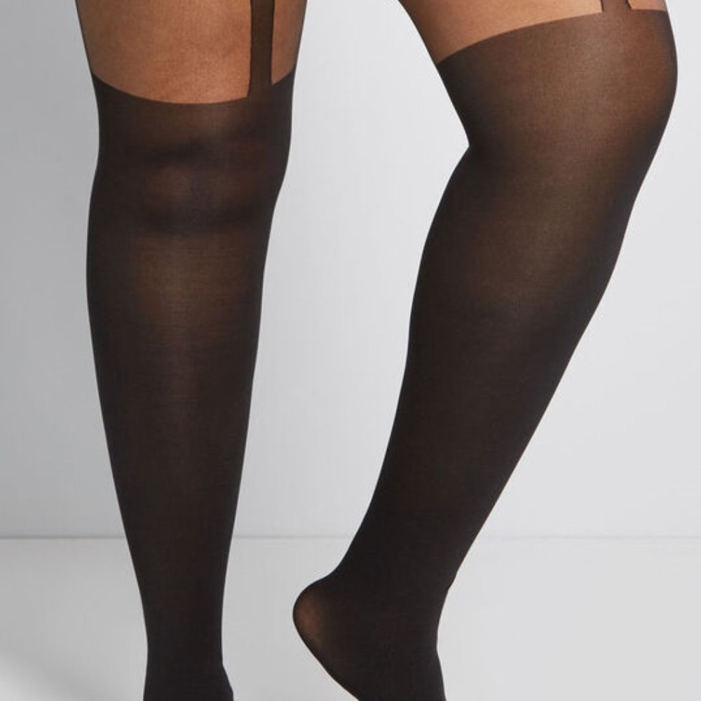 ModCloth‎ Women's NWT Take a Stunning Jump Tights